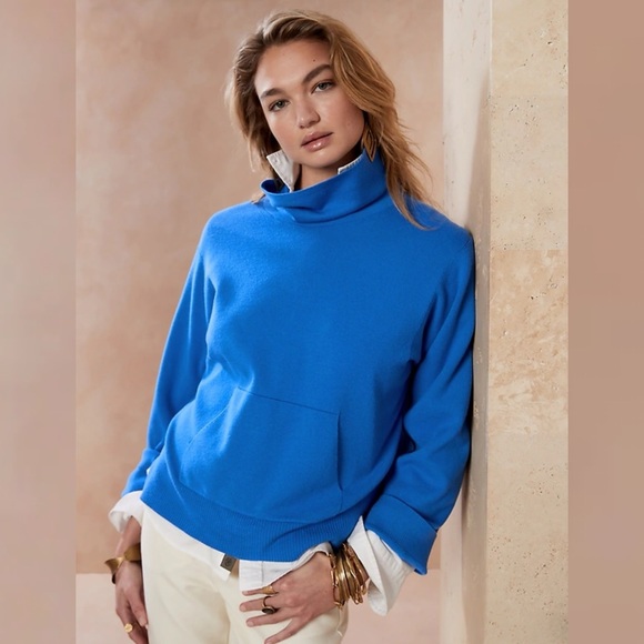 BANANA REPUBLIC Cowl-Neck Sweater - Picture 1 of 11